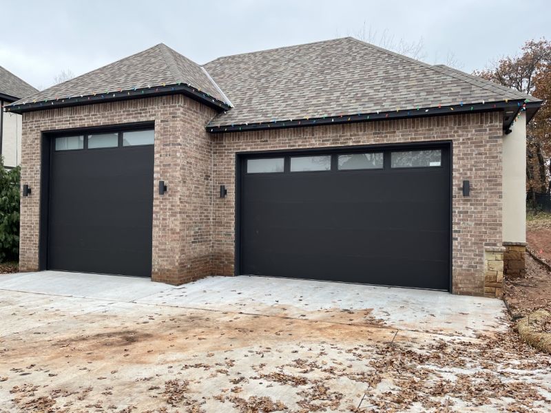 Custom Garage Building with Modern Design & Durable Materials in Oklahoma City, OK
