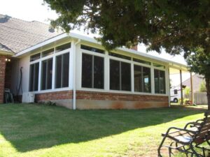 Beautiful Sunroom Outside a Home in Oklahoma City, OK 