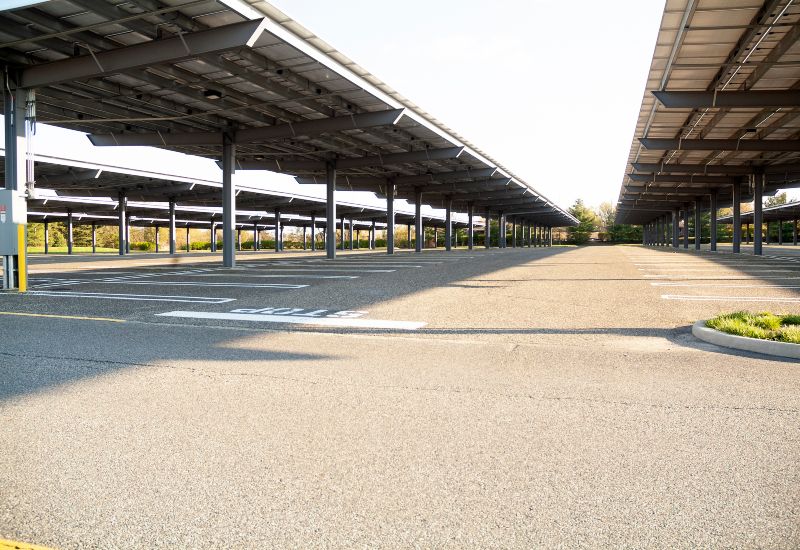 Versatile Commercial Carport for Parking and Weather Protection in Oklahoma City, OK